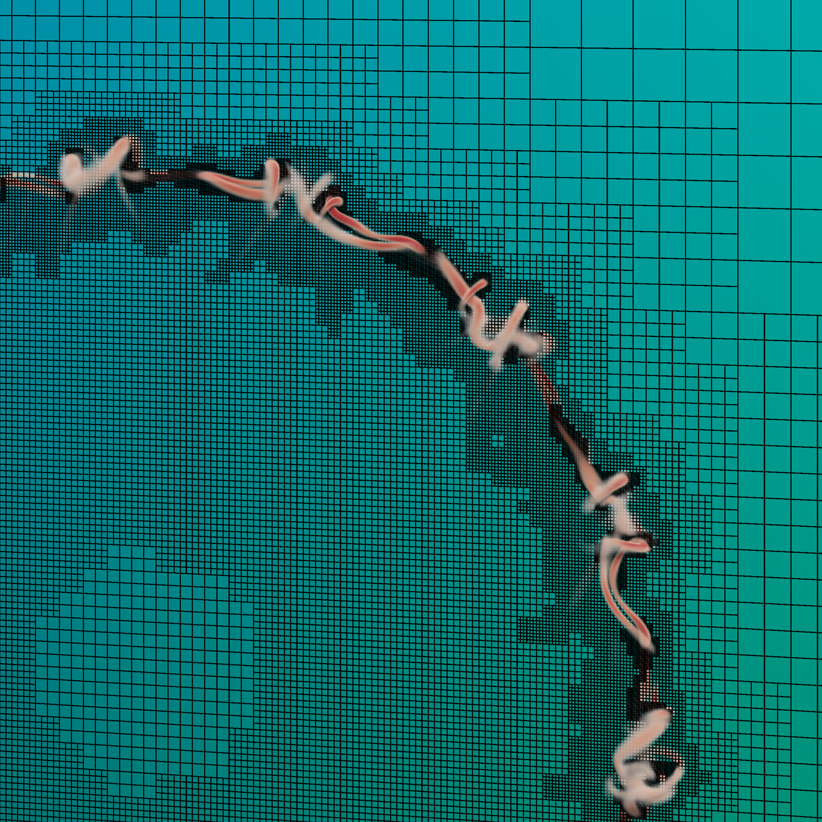 The same rendering with a grid