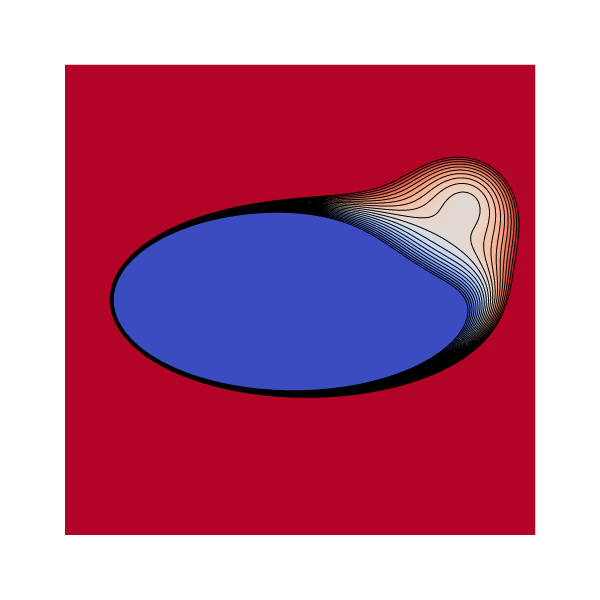 Initial distance field
